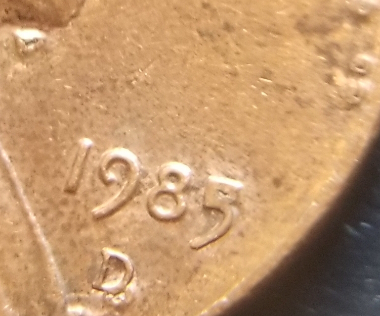 1985-D-Lincoln-Cent,-Does-Anyone-Know-What-This-Is?