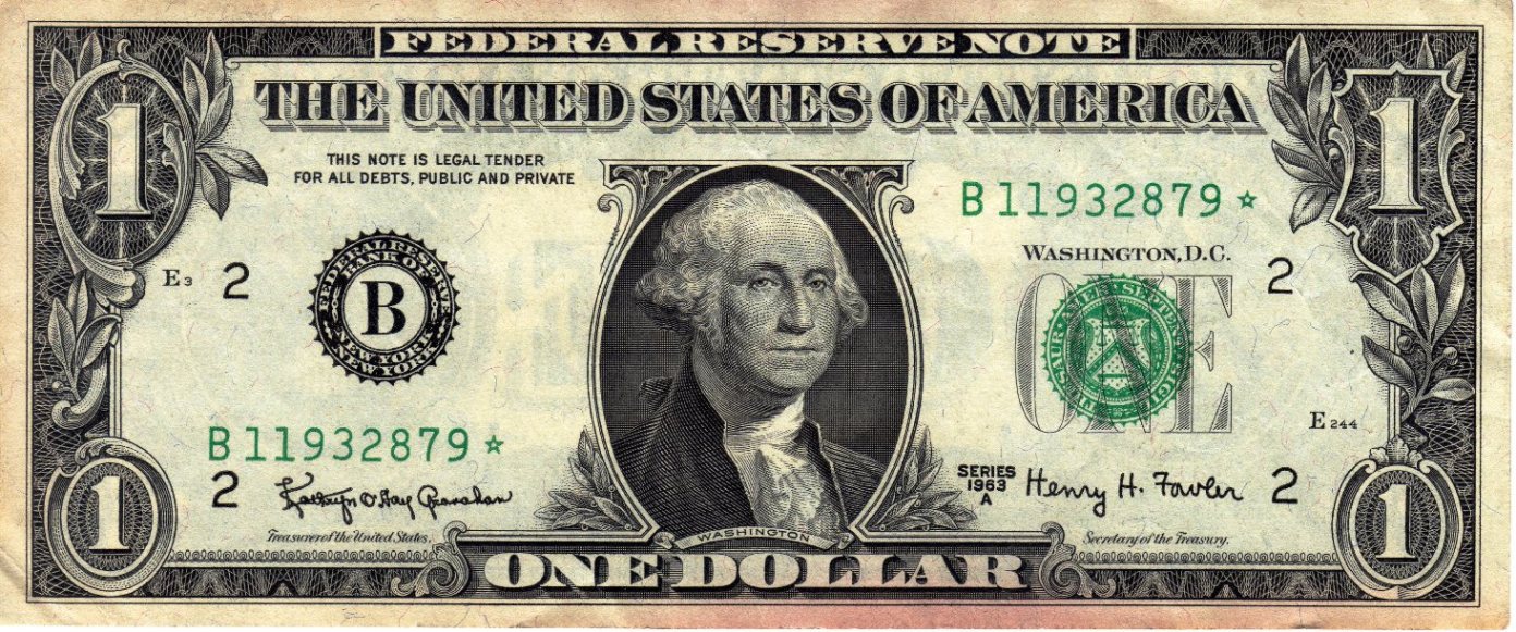 1963-Series-Star-Notes-3-Bills-In-Series.