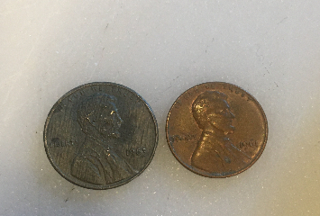 A-Wierd-1983-Lincoln-Cent---Larger-Size-Penny