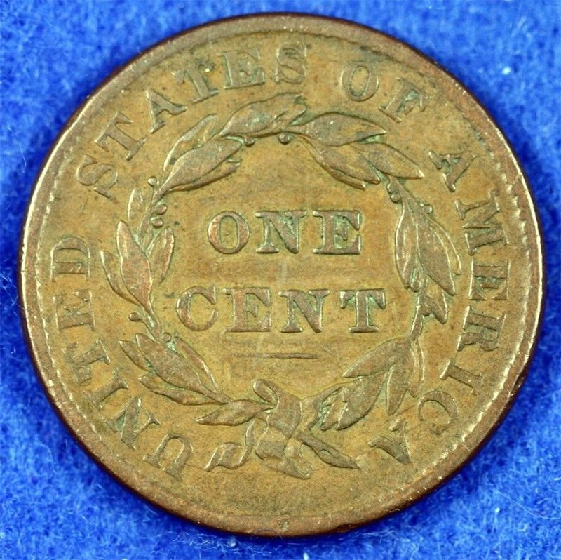 1837-Coronet-Head-Large-Cent