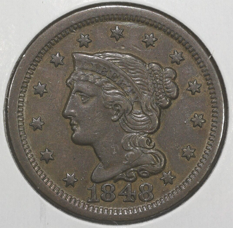 1848-Braided-Hair-Cent-For-Evaluation