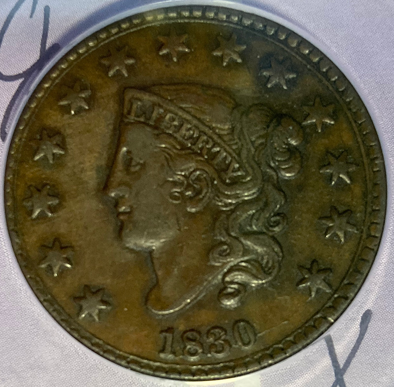 1830-Matron-Head-Large-Cent---Comments-And-Grading