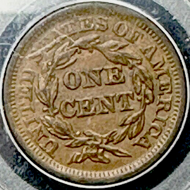 1854-Braided-Hair-Cent---Seller's-Pics---Slabbed---Thoughts?