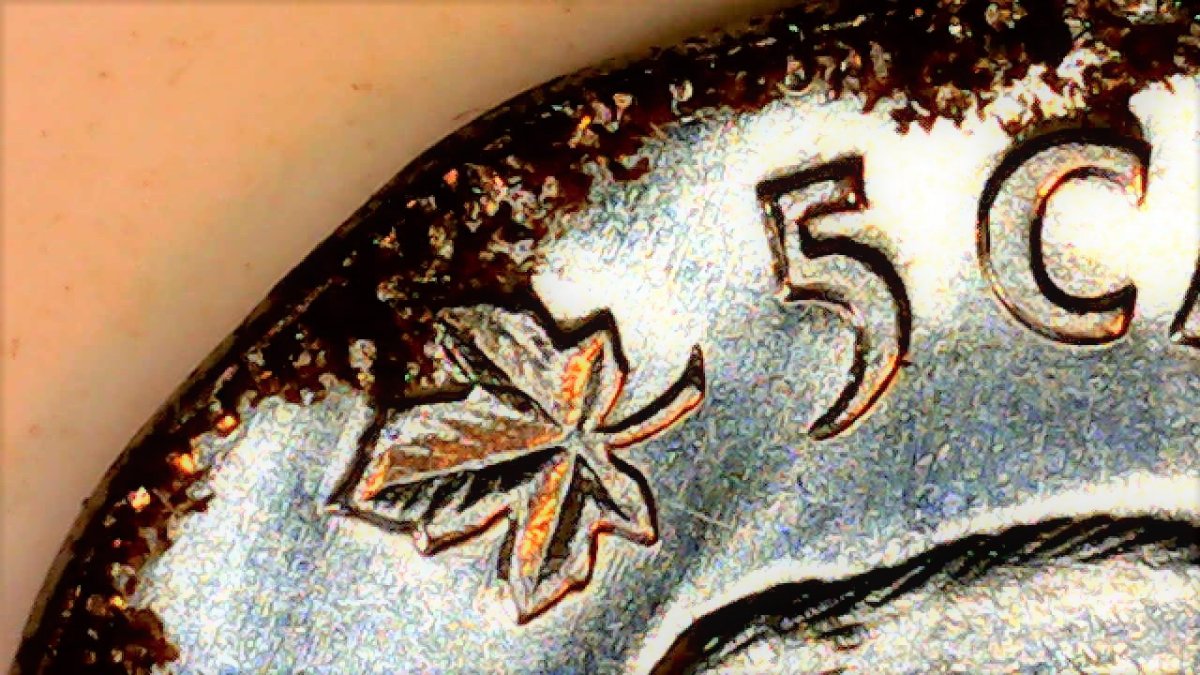 1953-Canadian-Nickel-NSF-And-Either-Far-Or-Near-Leaf?