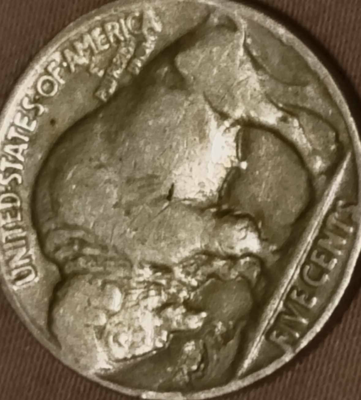 1936-Buffalo-Nickel--Is-This-A-Mint-Error-Or-Damage?