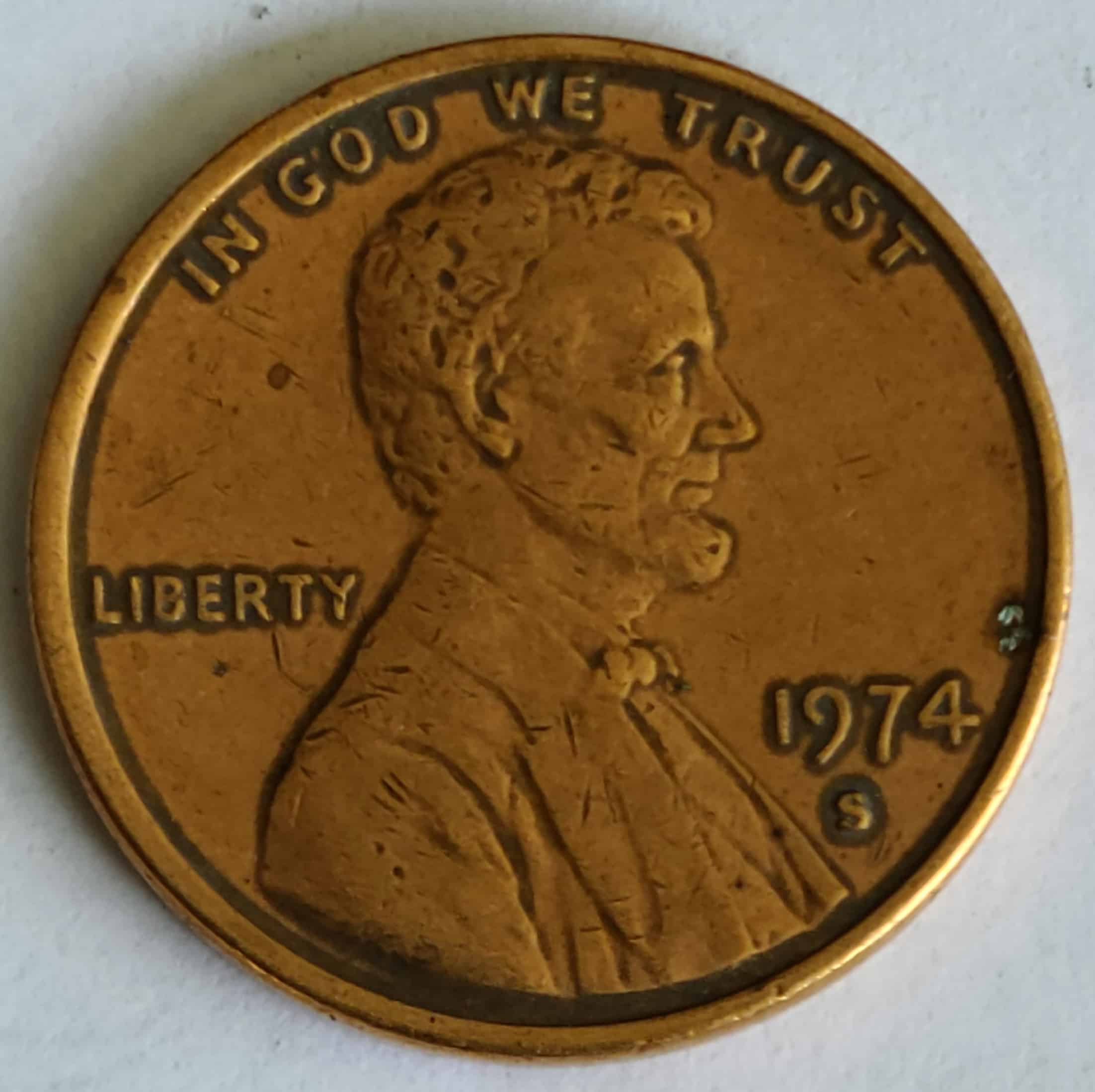 1974-S-Penny---Odd-Looking?