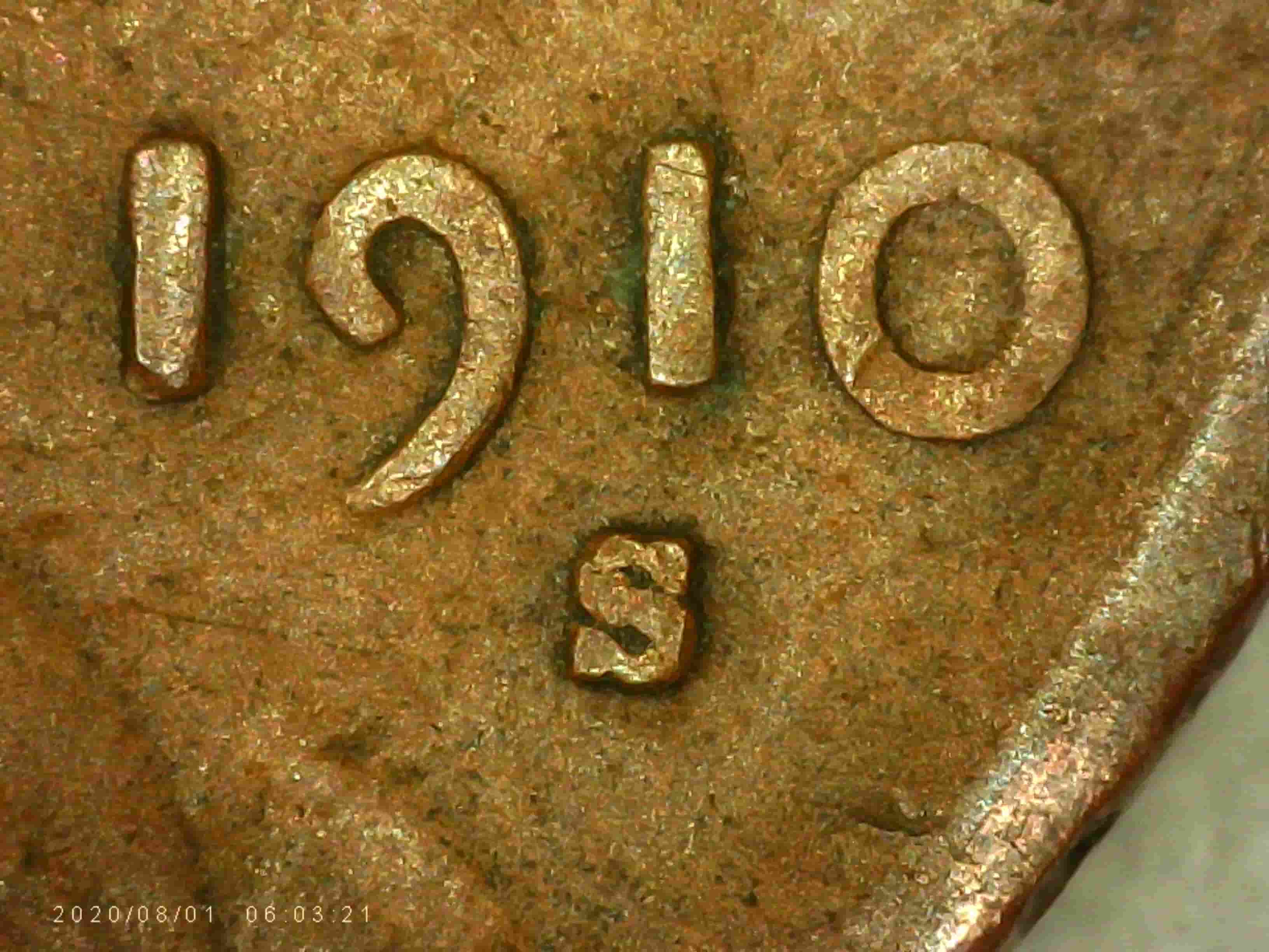 1910-S-Penny---DDR-On-Parts-Of-E-P-U?