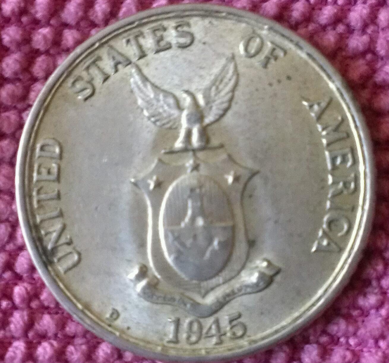 Us-Pi-1945-D-20-Cents-For-Grade
