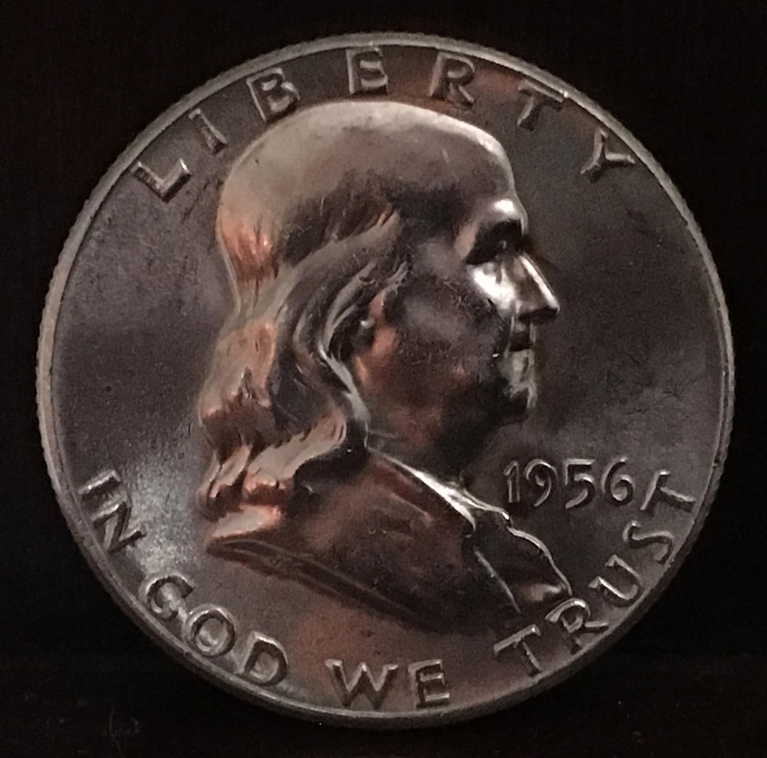 1956-Franklin-Half-For-Grading