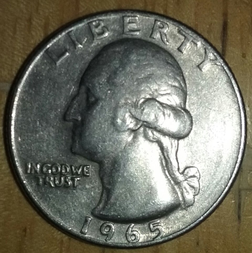 1965-Quarter-Die-Gouge