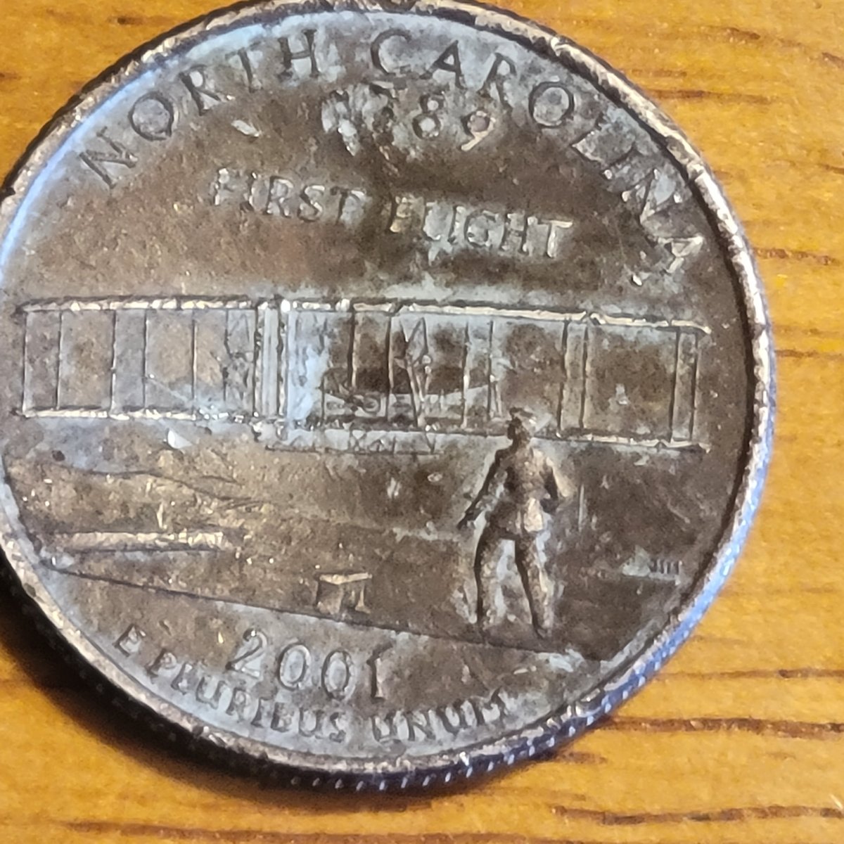Possible-Missing-Clad?-2001-D-Quarter