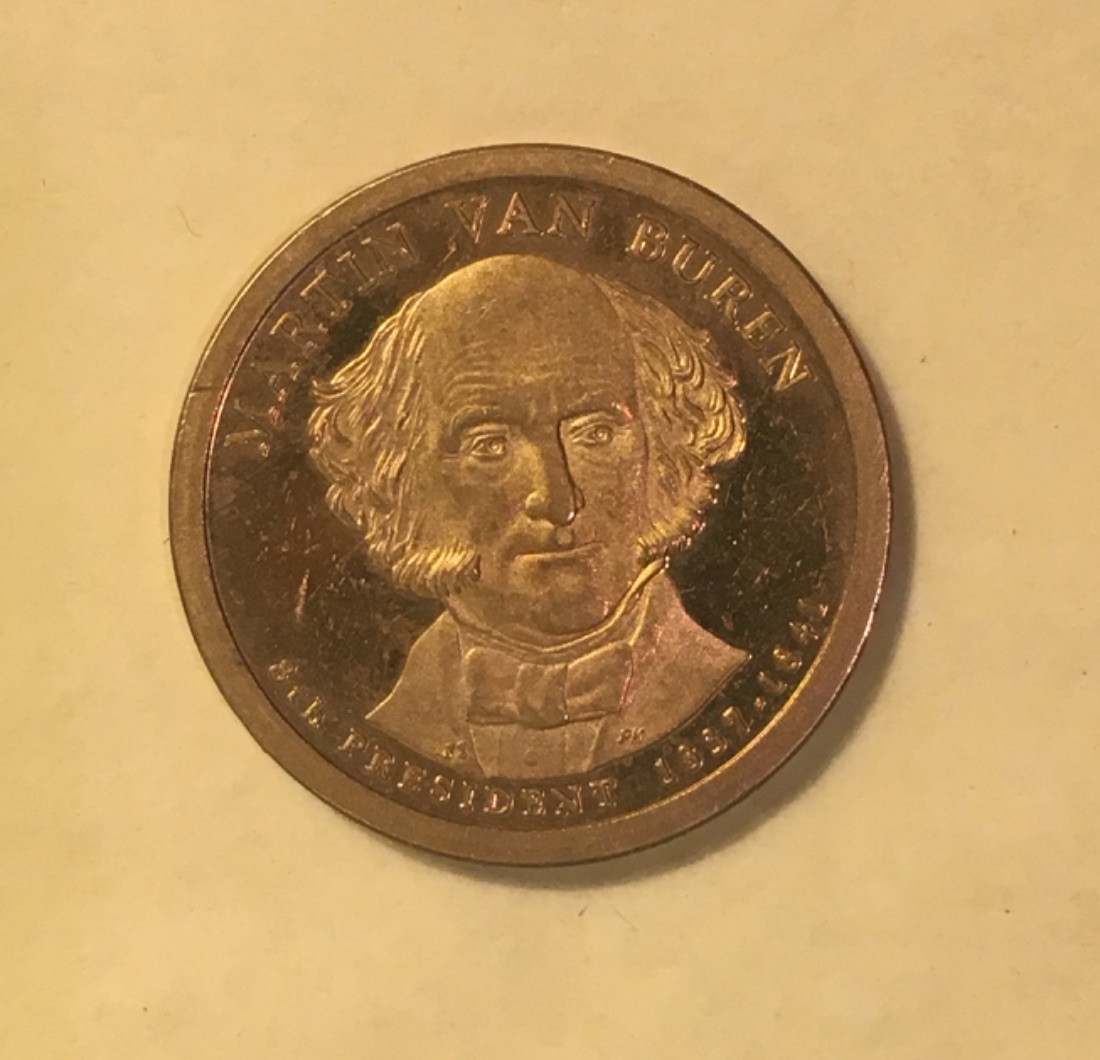 2008-S-Proof-Martin-Van-Buren-Dollar-Change-Find!