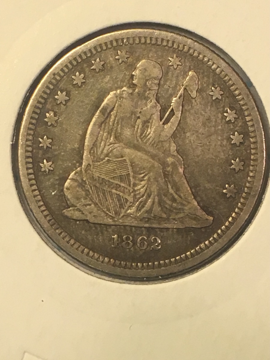 1862-Quarter-For-Grading!
