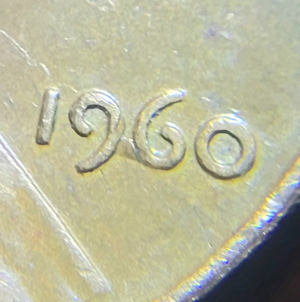 1960-Large-Date-Lincoln-Cent-W/1-2-Die-ChipS