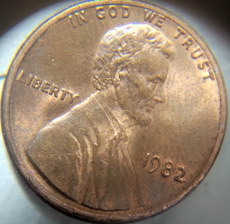 1982-Lincoln-Cent---Double-Ear-And-