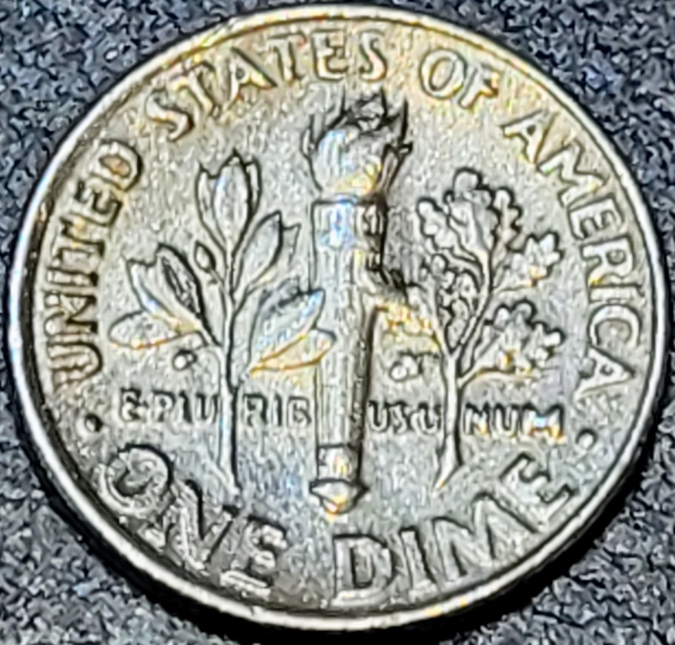 2000-P-Roosevelt-Dime-Mad-And-Weird-Texture