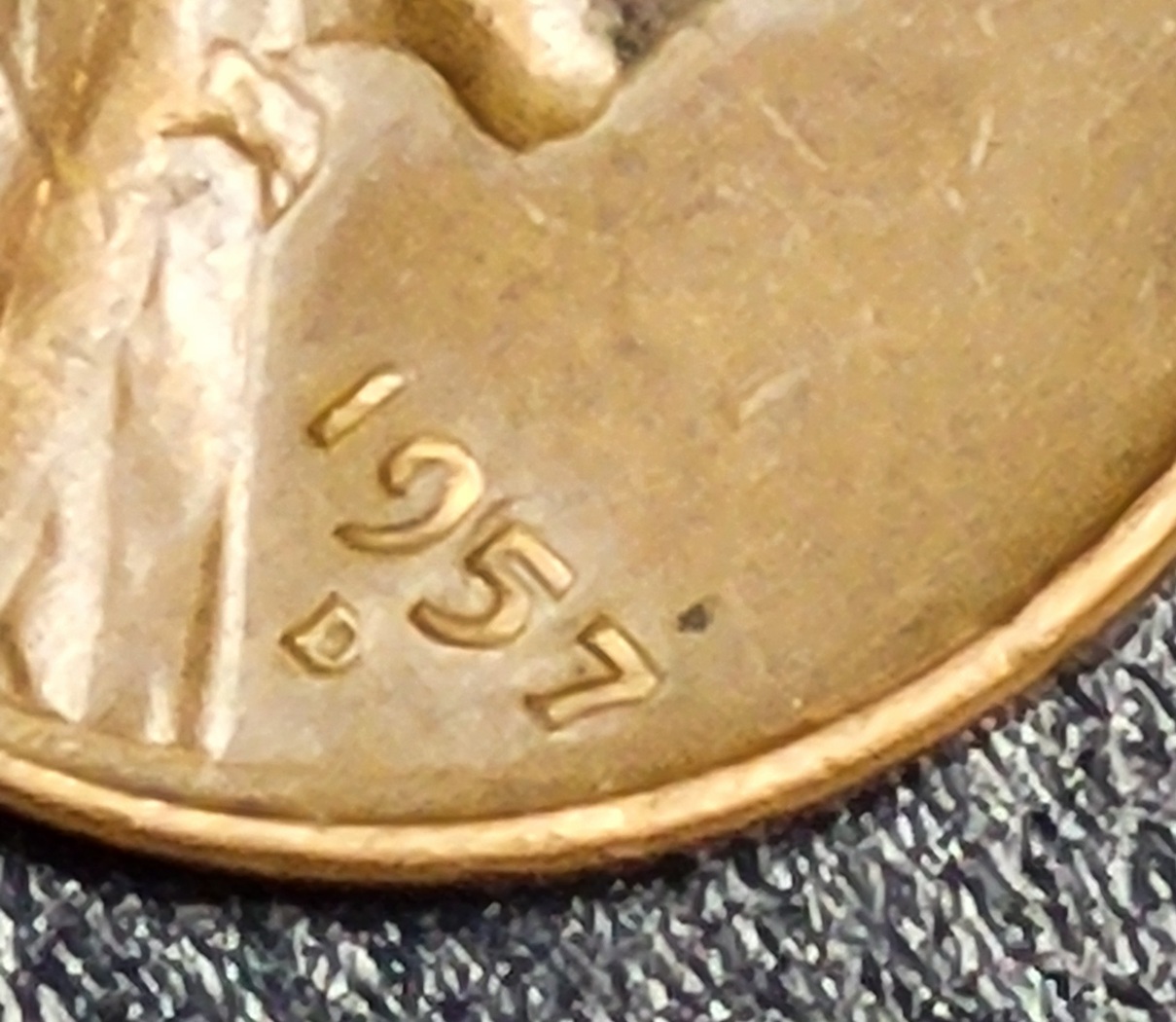 1957-D-Lincoln-Cent---Die-Clash-Maybe?