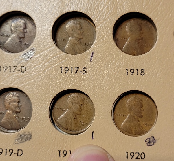 1909---1959-Lincoln-Cents--Incomplete-Collection