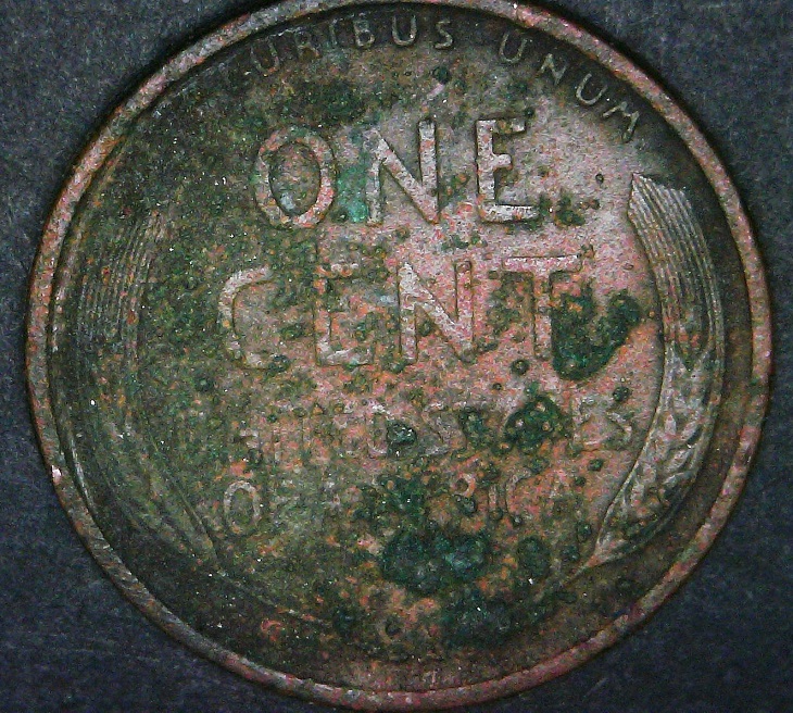1909-S-Penny-Severely-Corroded.-Does-It-Have-A-VDB?