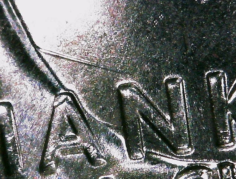 2022-D-Wilma-Mankiller-Quarter-Die-Gouge/Feeder-Finger-Damage
