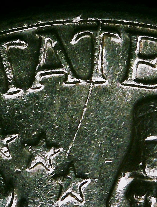 1976-P-Bicentennial-Quarter-With-Many-Die-Cracks-And-A-Large-Die-Gouge