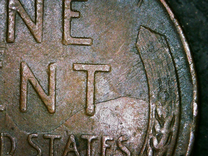 1956-D-Cent-Double-Obv-&-Rev-Partial-Split-Planchet-Before-Strike