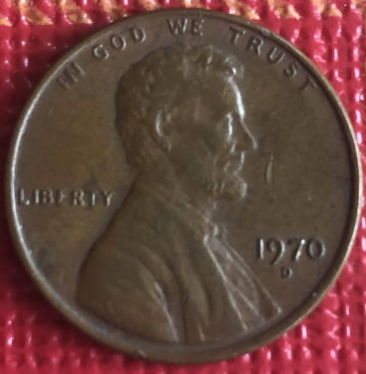 1970-D-Lincoln-Penny-With-Delicate-Thin-Date