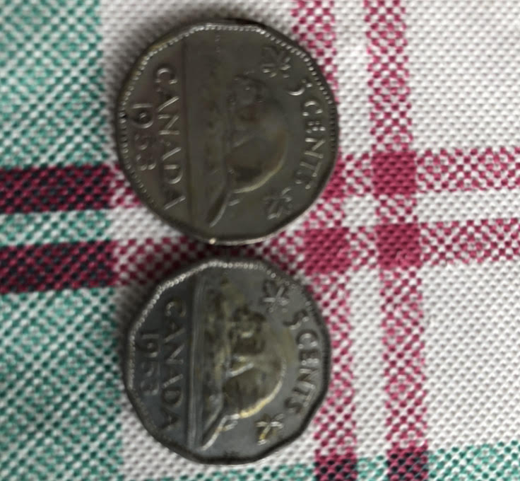 Oversized-1953-5-Cent-Coin