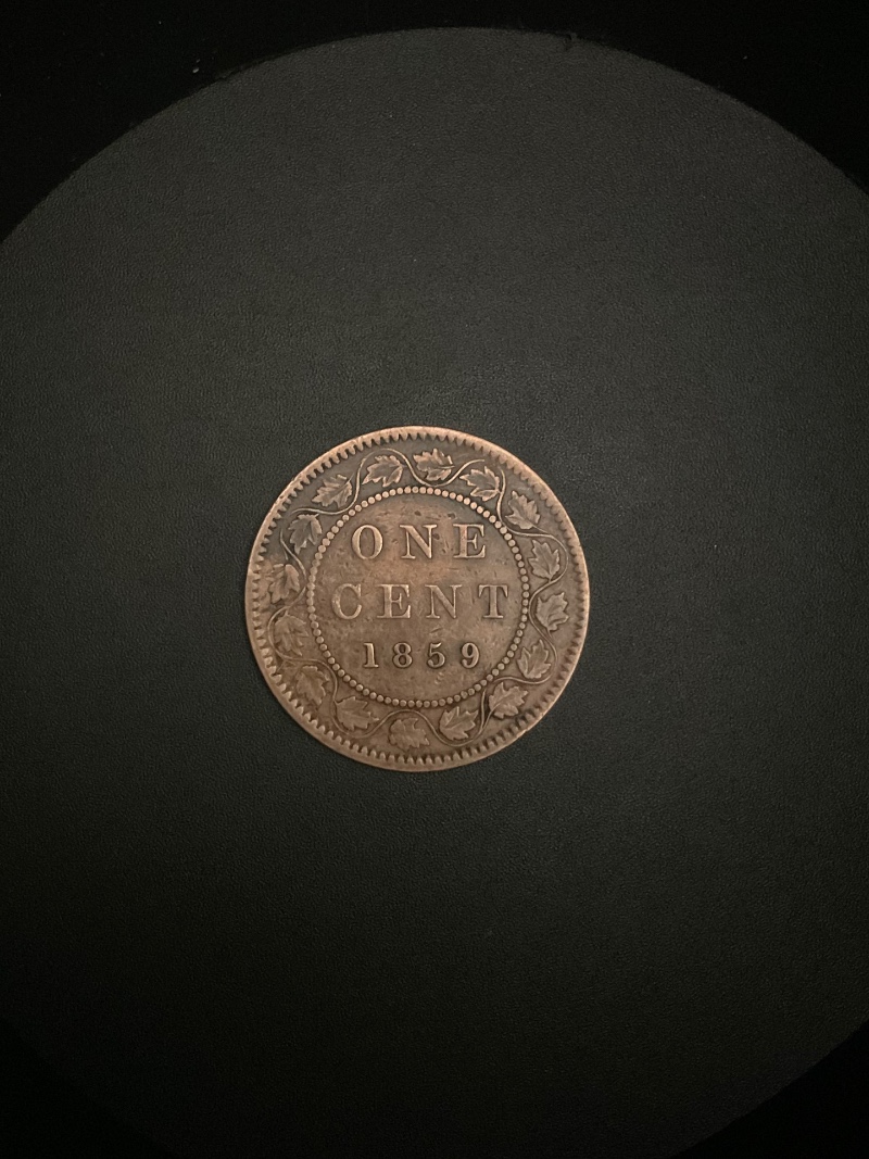 1859-Large-Cent---Cud,-Crack-Or-Nothing