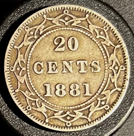 1881-Newfoundland-20-Cents