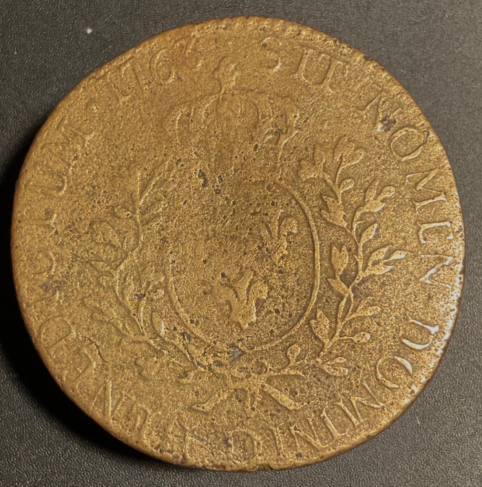 1763-French-1/2-Ecu-Coin