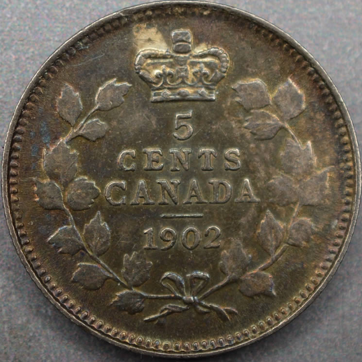 1902-5-Cents-.-Grade-And-Thoughts
