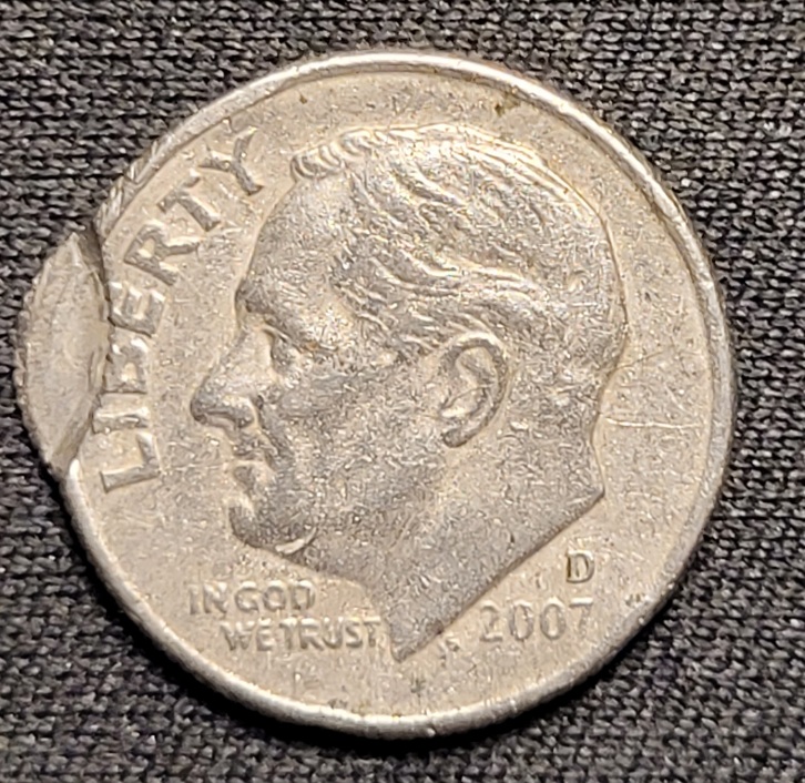 2007-D-Roosevelt-Dime-Mint-Error?-Or-PMD?