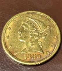 1880-Gold-$5-Dollar-Found-In-A-Nickel-Roll