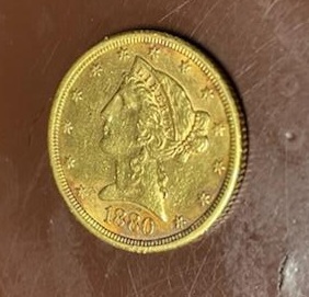 1880-Gold-$5-Dollar-Found-In-A-Nickel-Roll