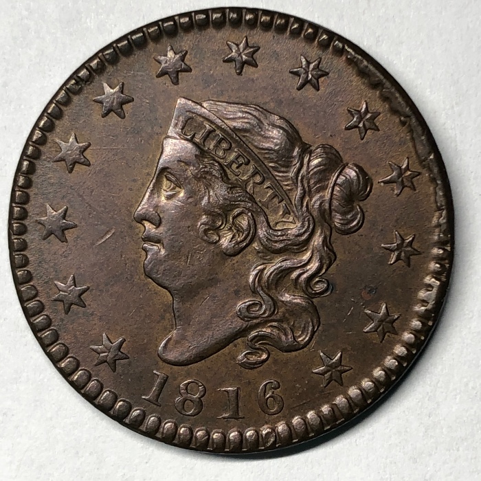 A-Complete-Type-And-Variety-Set-For-1816-US-Coins
