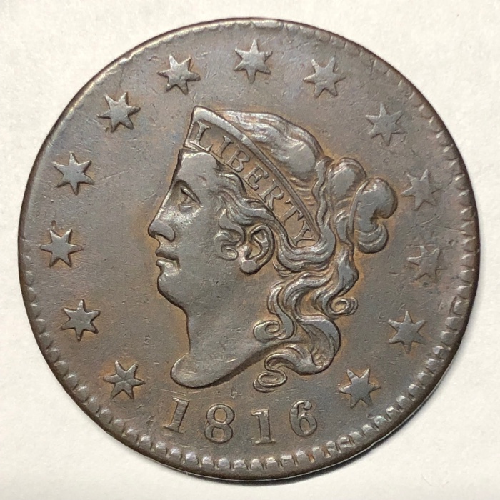 A-Complete-Type-And-Variety-Set-For-1816-US-Coins