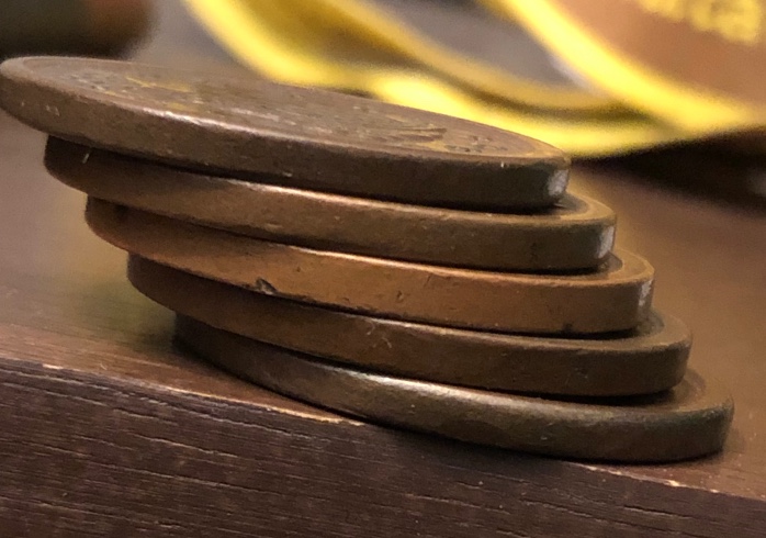 1853-N-14c-Braided-Hair-Cent-For-Grading