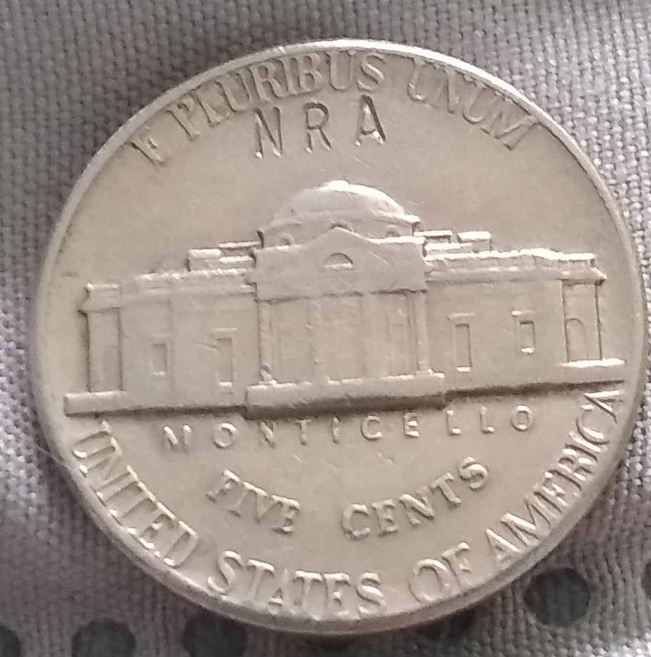 N-R-A-Engraved-On-1973-Nickel