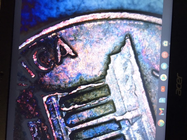 1971-D-Penny-Missing-FG---?-Doubling?-Cud-?-Off-Center-?