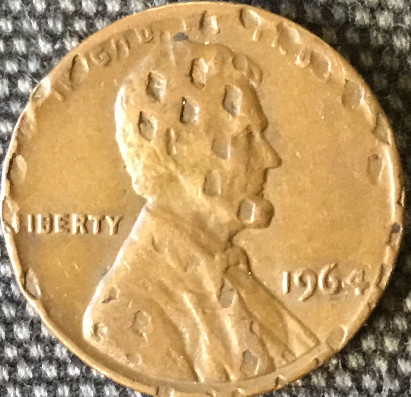 1964-Lincoln-Cent-Error-Possibly-Mule-Or-Planchette?