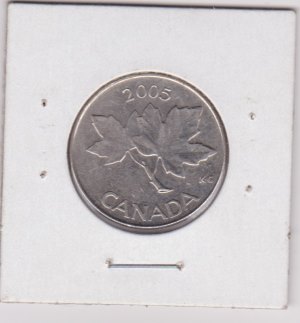 2005-Royal-Canadian-Maple-Leaf-Mint-Token-/-Strong-Die-Clash