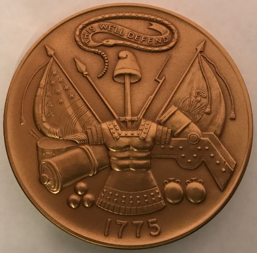 Post-A-Coin-Or-Medal-Devoted-To-A-Military-Subject