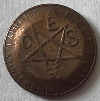 Masonic-Tokens,-Coins-And-Counter-Stamped-Pennies