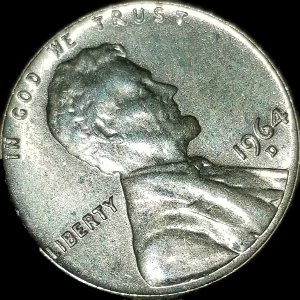 1964-Penny-Found-Coin-Roll-Hunting