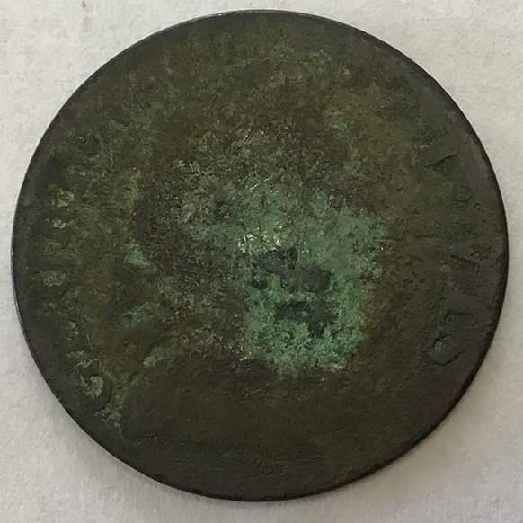 2-Damaged-Coins-Id:-Canadian-Blacksmith-Token-And-Confederation-Medal