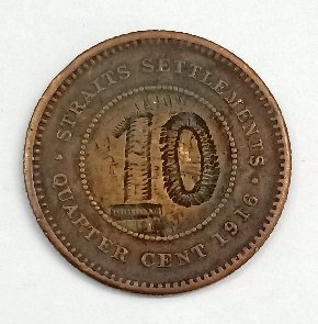 Would-Anyone-Counterfeit-A-Straits-1/4-Cent?