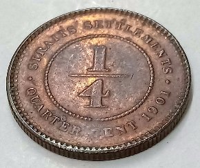 Would-Anyone-Counterfeit-A-Straits-1/4-Cent?