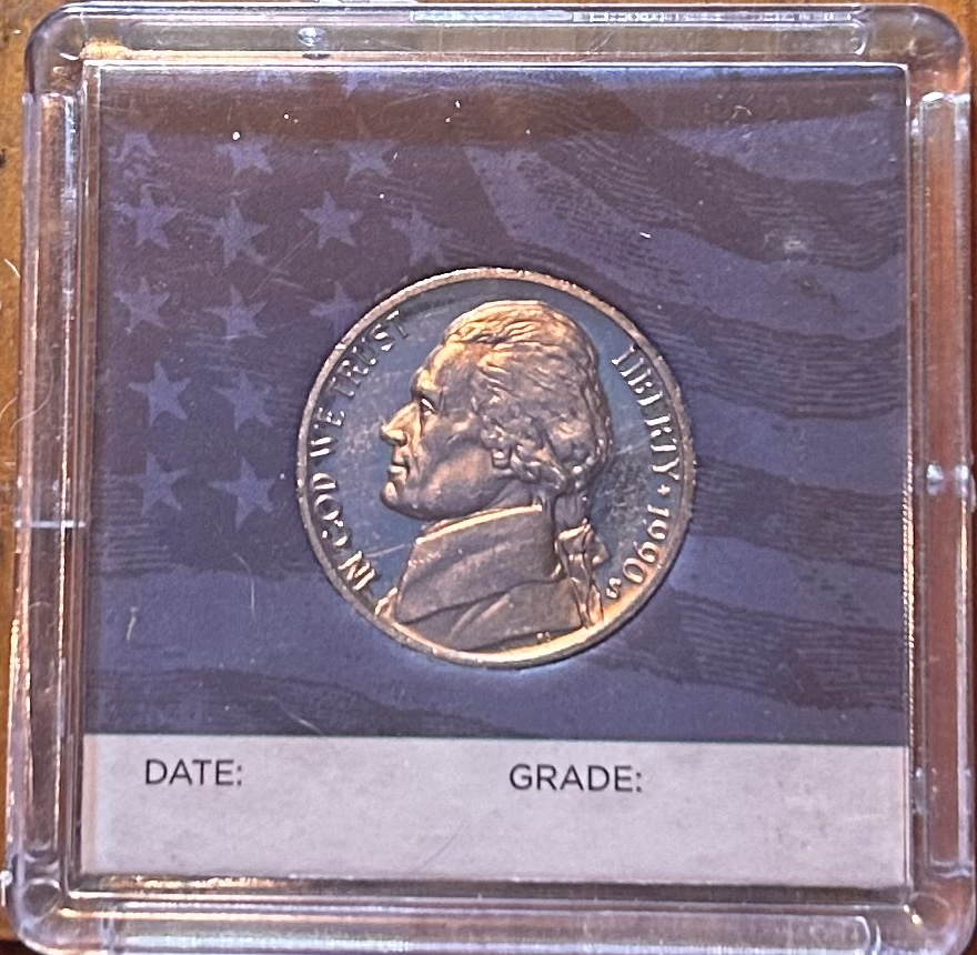 1990-S-Mint-Jefferson-Proof-Nickel