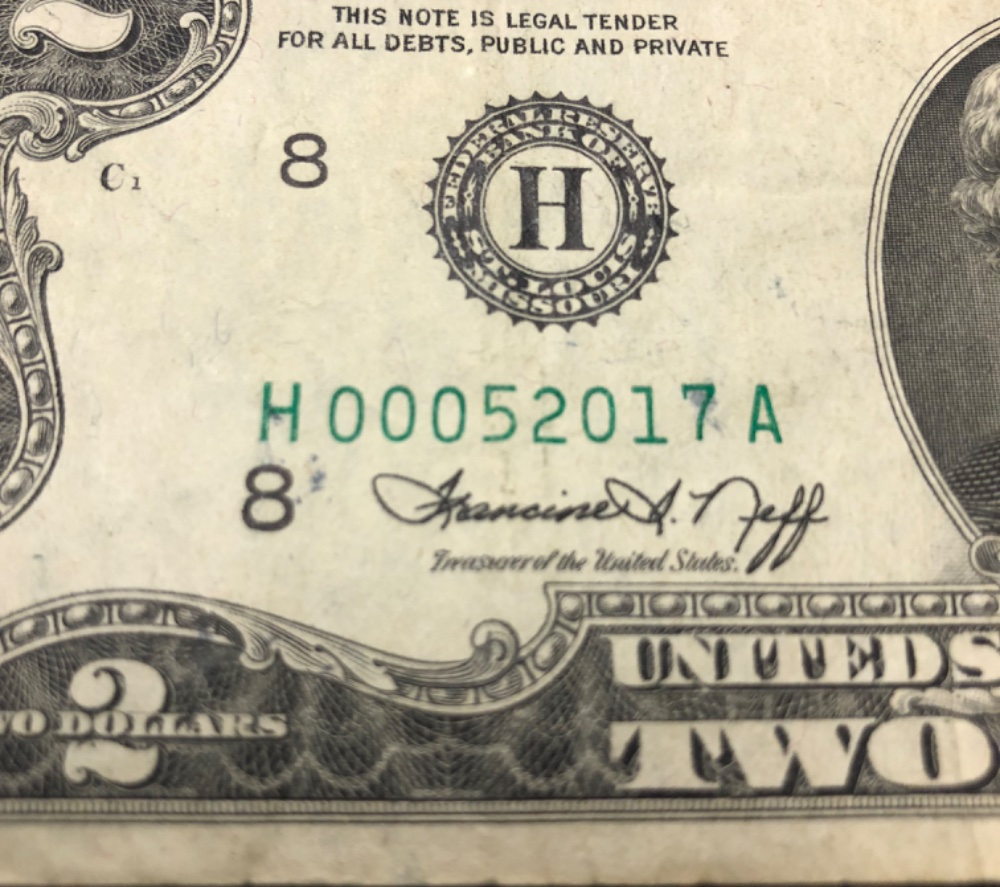 1976-$2.00-Note-With-Low-Serial-Numbers.-Any-Premium?